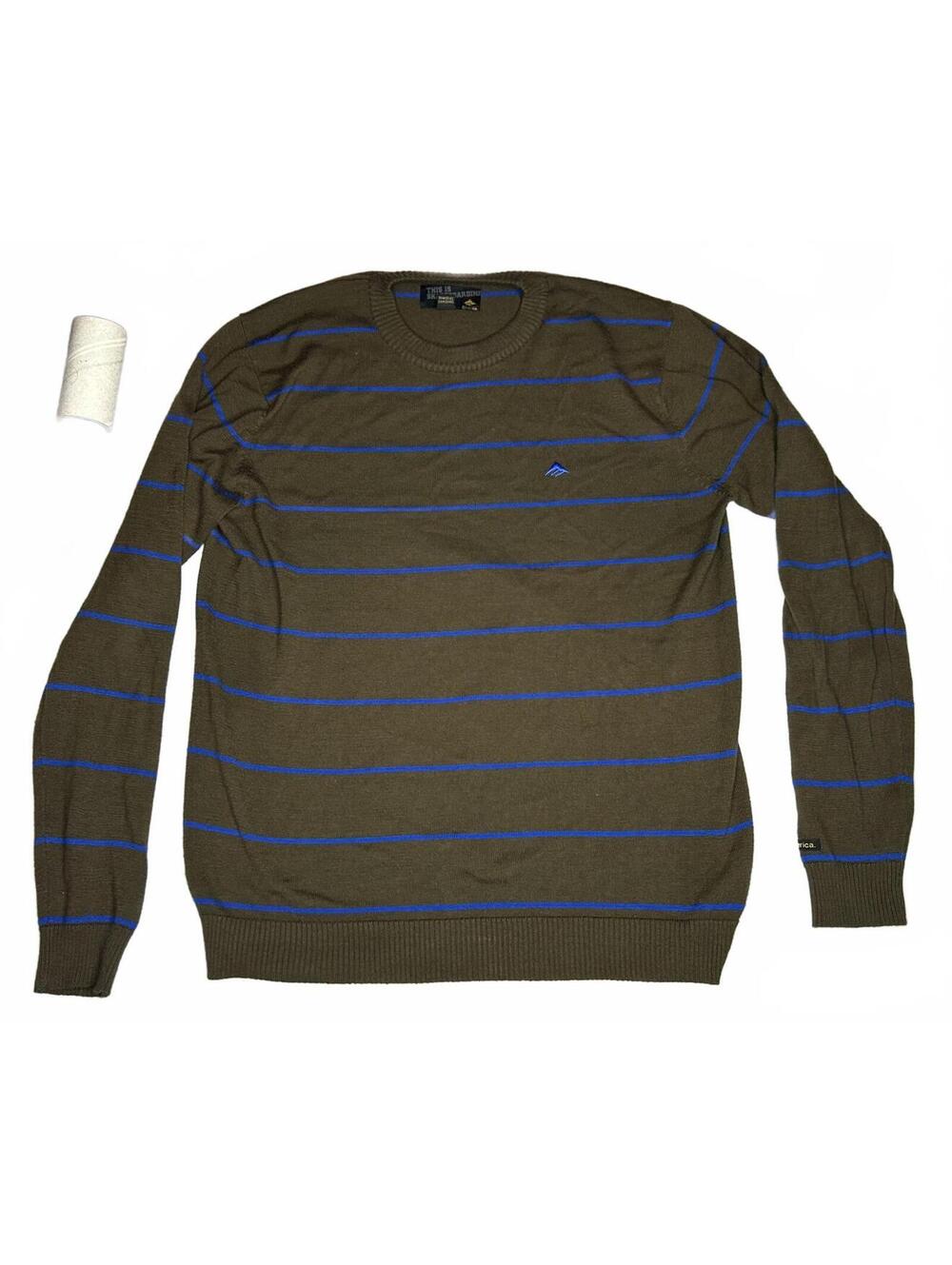 Vintage Emerica Wallride Sweater Mens Medium 2006 Baker